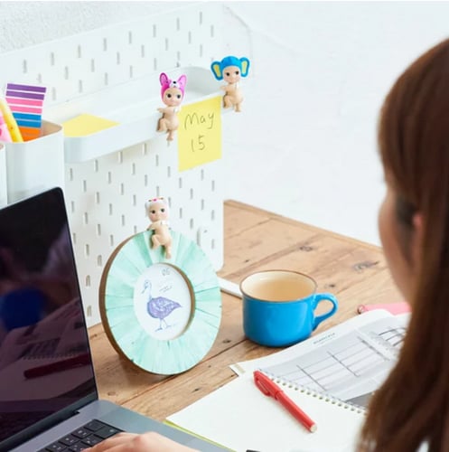 صندوق عشوائي من سونس اينجلز دمية تعلق على الهاتف |...