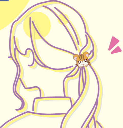 همتارو ربطة شعر | Tottoko Hamutaro — Hair Gum (Hai...