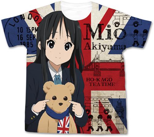 The movie “K-ON!” Mio Akiyama Full Graphic T-shirt...