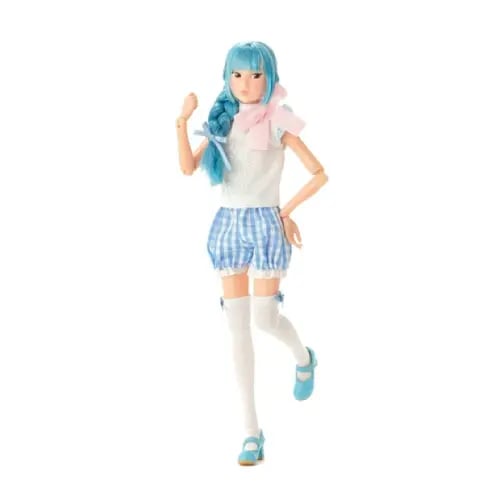 دمية موموكو دول بيبي تشيتشي آيدول – أزرق | momoko DOLL Baby Chitchi Idol Blue