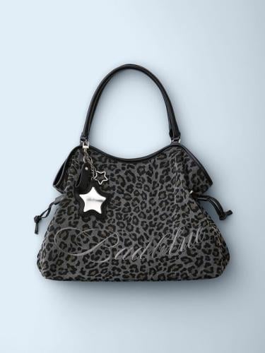 Washed Leopard Dimsum Bag
