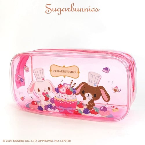 شوقربانيز محفظة اقلام شفافة | Sugarbunnies Clear P...