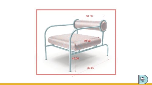 Metal Designer Chair