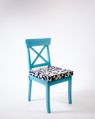 Wooden Chair & Cushion Set