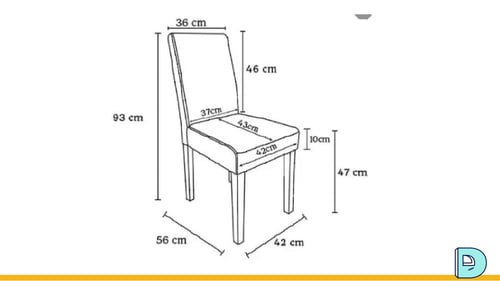 Wooden Chair & Cushion Set