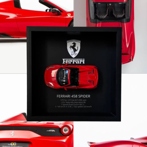 FERRARI 458 SPIDER (RED)