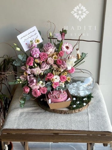 تنسيق ورد مع سمك فايتر المتنوع