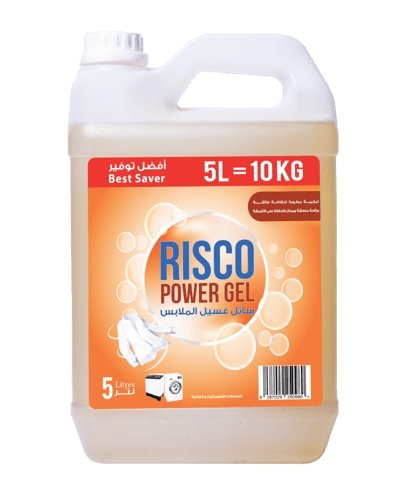 رسكو بور جل - سائل غسيل الملابس بور جل، 5 لتر