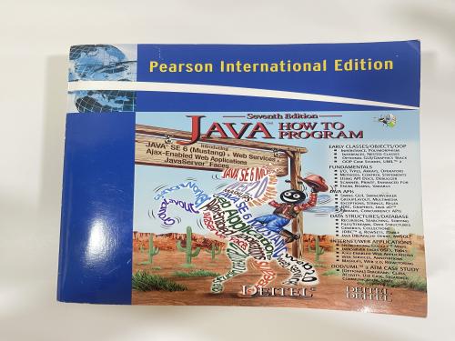 Java - How to Program