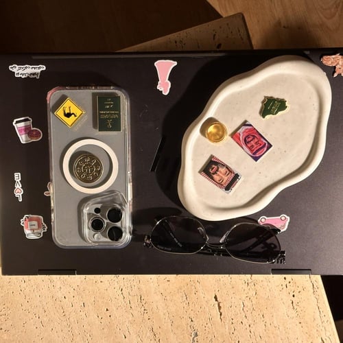 ستيكر علامة تحذيرية (جمل)