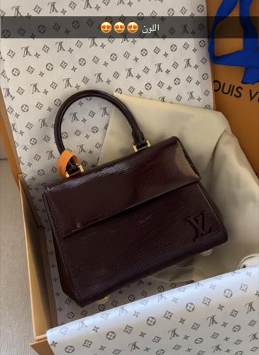 شنطة لويس فيتون عنابي
