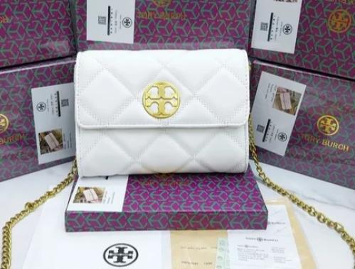 شنطة توري بورش هاي كولتي ابيض