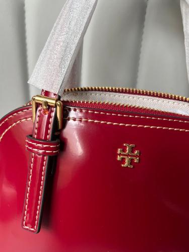 شنطة توري بورش احمر مطفي