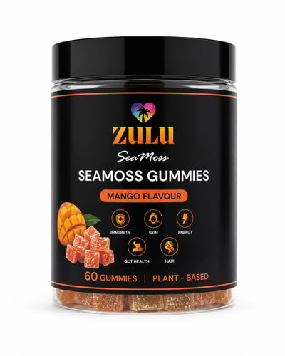 Mango Seamoss Gummies/ حلوى السي موس مانجا