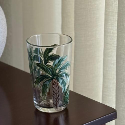 كوب حديقة نخل بدون مقبض