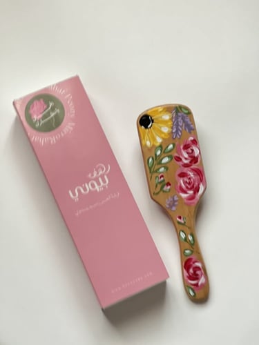 فرشاة شعر رسم يدوي