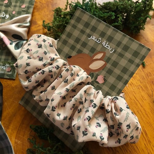 ربطة شعر دفء