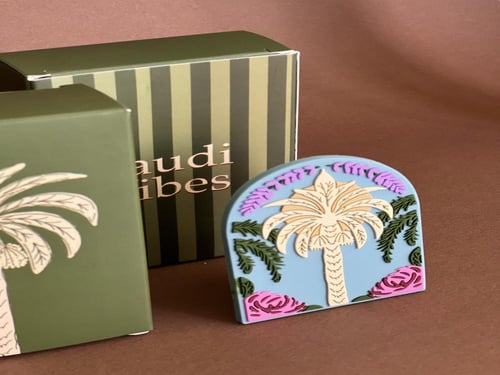 مغناطيس مطاطي Saudi Vibes