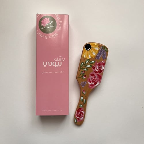 فرشاة شعر رسم يدوي