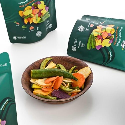 الخضار المجففة بنكهة خاصة - الطبيعية المقرمشة - 50...