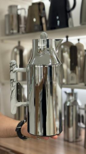 ثلاجة صفوة بليت كروم مسكة رخام 1لتر T