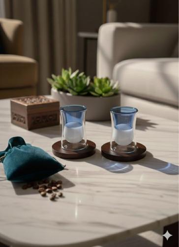 طقم بليت رقة التراث صحون خشبي 12قطعة