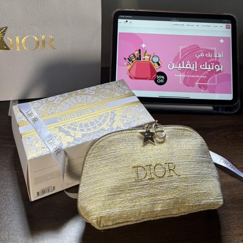 شنطة ديور الذهبية مع البوكس