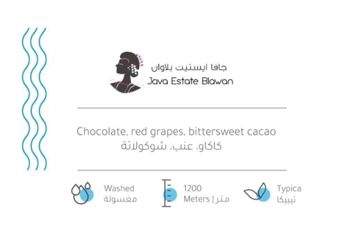 محمصة بيت التحميص - جافا ايستيت بلاوان - مغسولة 22...