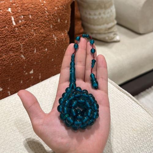 سبحة بكلايت تمليكة - ازرق ليلي