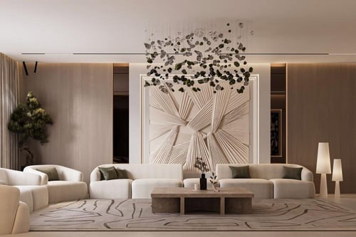 تصميم داخلي - 30 متر مربّع