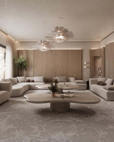 تصميم داخلي - 400 متر مربّع