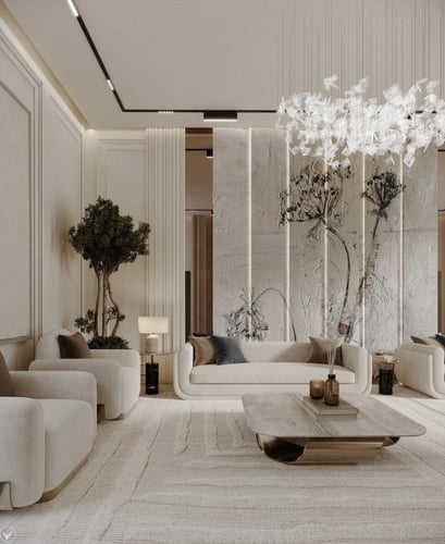 تصميم داخلي - 400 متر مربّع