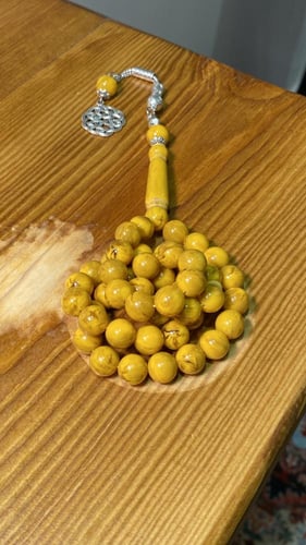 مسباح بكلايت كركمي معرق بني