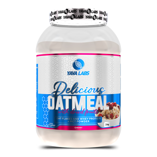 شوفان عالي البروتين yava labs بنكهة cherry