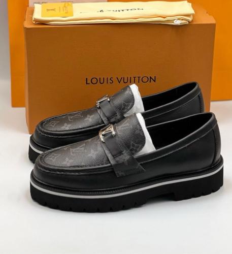 حذاء لويس فيتون رسمي اسود