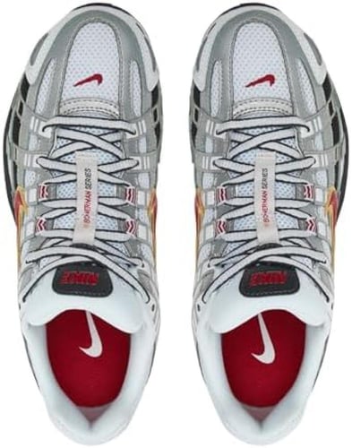 Nike P-6000 باللون الأبيض والميتاليك