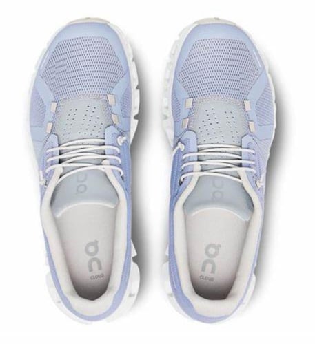 On Cloud 5 Women`s Running Shoes Nimbus and Alloy