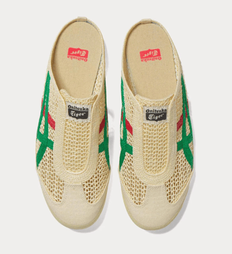 Onitsuka Tiger - Mexico 66 Sabot Cream, Kale Slip...