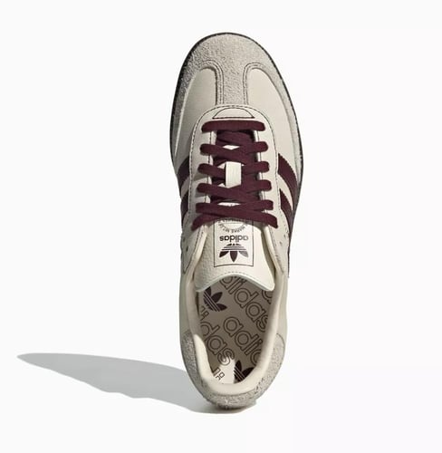 Adidas samba burgundy