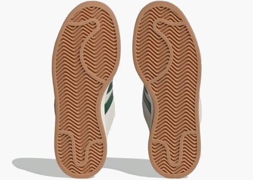 Adidas Campus 00s Crystal White Dark Green