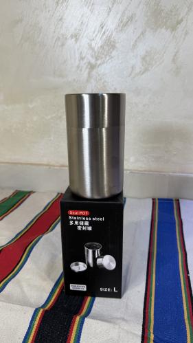 سكريات ستانلس ستيل حجم L