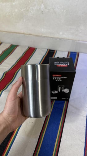 سكريات ستانلس ستيل حجم L