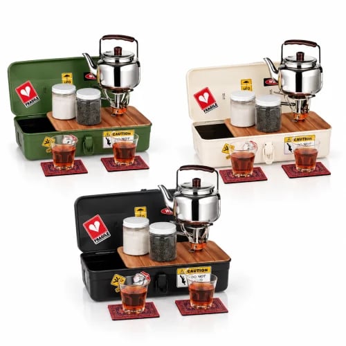Tea box with all items