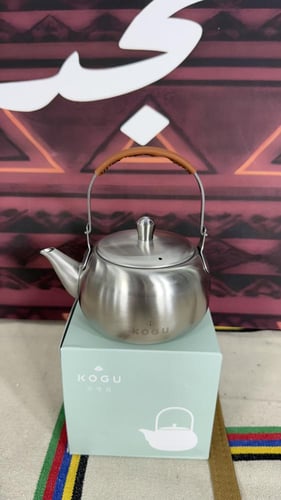 ابريق ياباني ملبس يد جلد