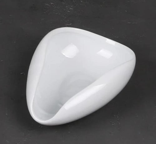 وعاء فخار لقياس حبوب القهوة