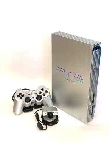 playstation 2 silver