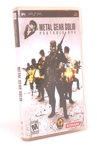 METAL GEAR SOLID PORTABLE OPS