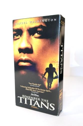 REMEMBER THE TITANS VHS MOVIE