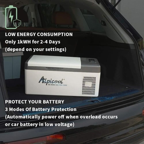 البيكول ثلاجة بسعة 15 لتر المطورة ثلاجة للسيارات ت...