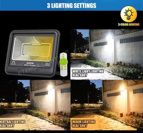 كشاف كبس 600 و 300 واط بالطاقة الشمسية جودة أصلية...